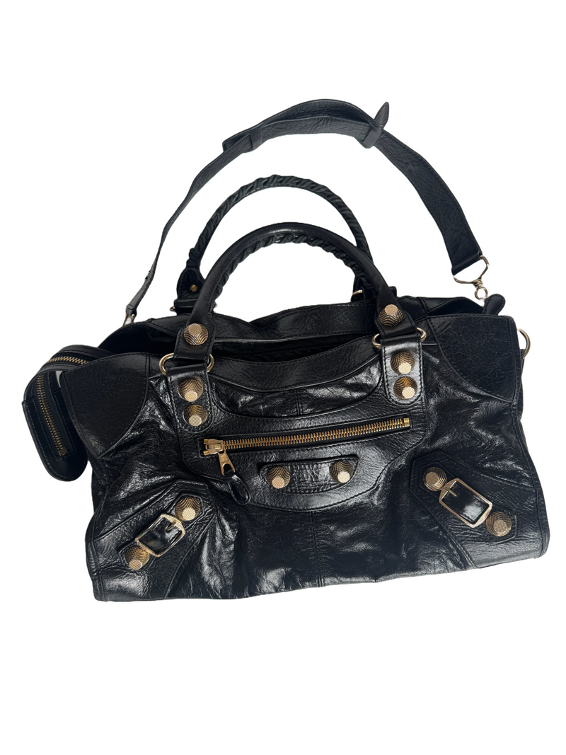 【バレンシアガ・BALENCIAGA】HANDBAGS Balenciaga Hourglass XS Handbag With Chain And Allover Logo